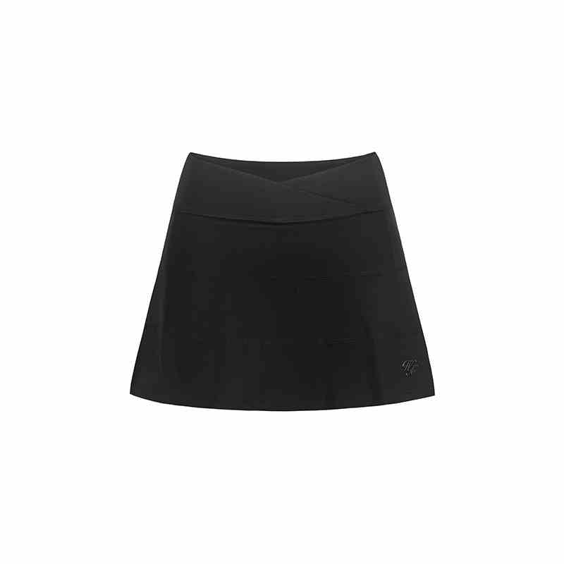 A-line Sporty Pleated Miniskirt WOO0119