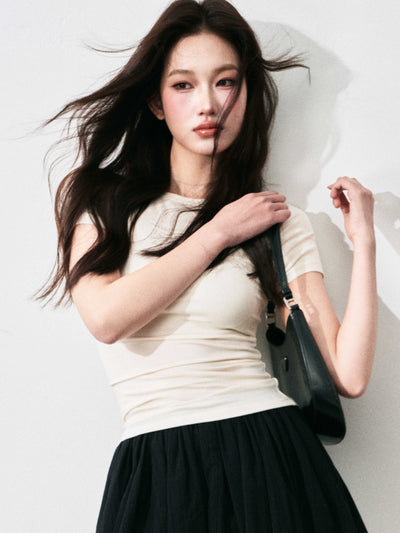 Basic Short-sleeved T-shirt LUL0128