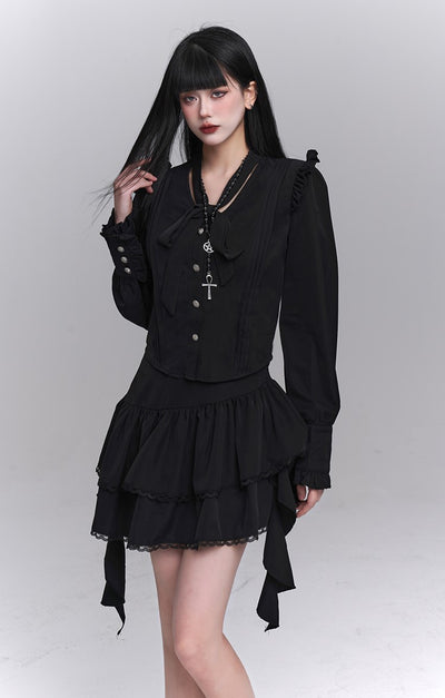 Black High-end Shirt LAD0147