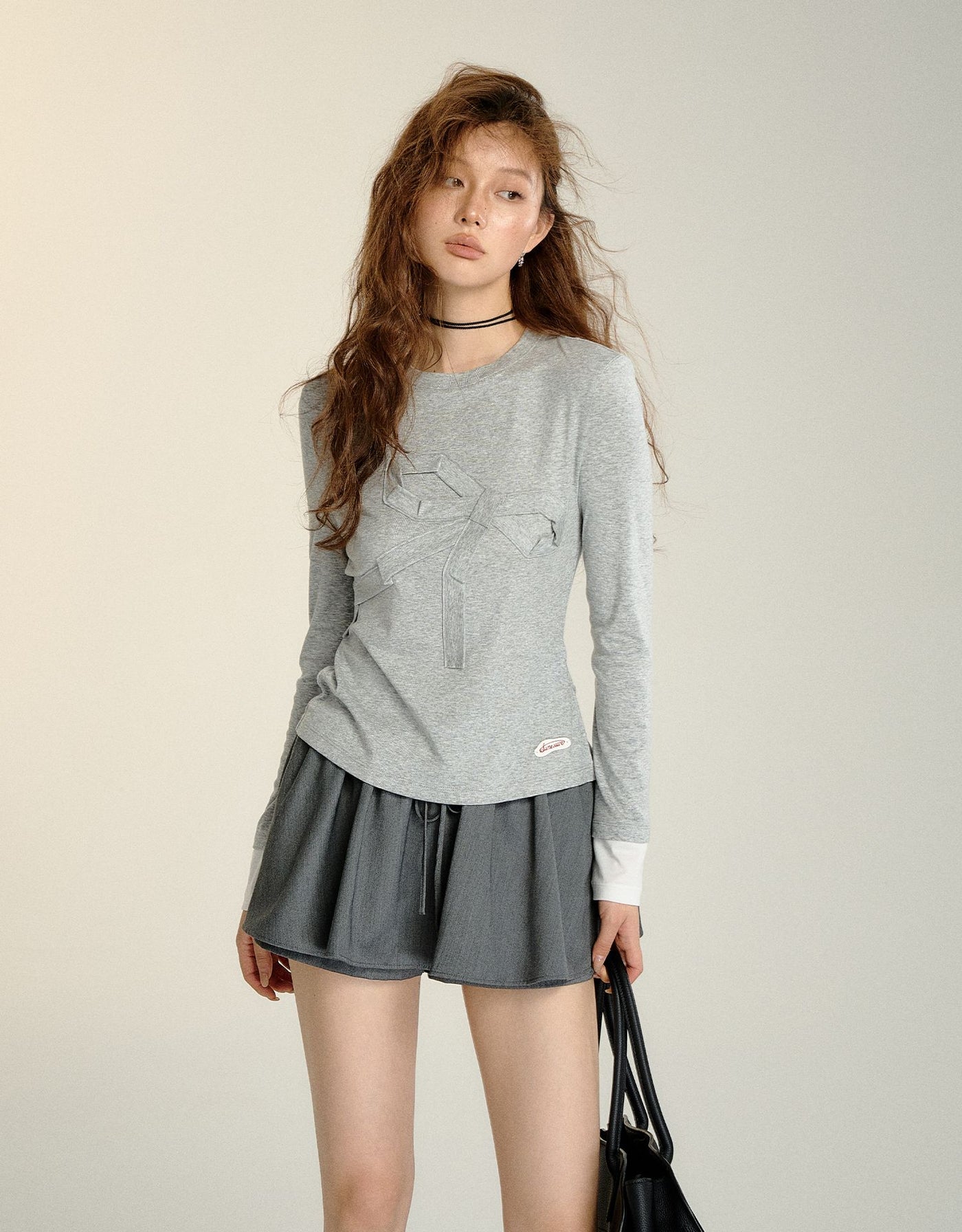 Origami Bow Colorblock T-shirt SOM0096