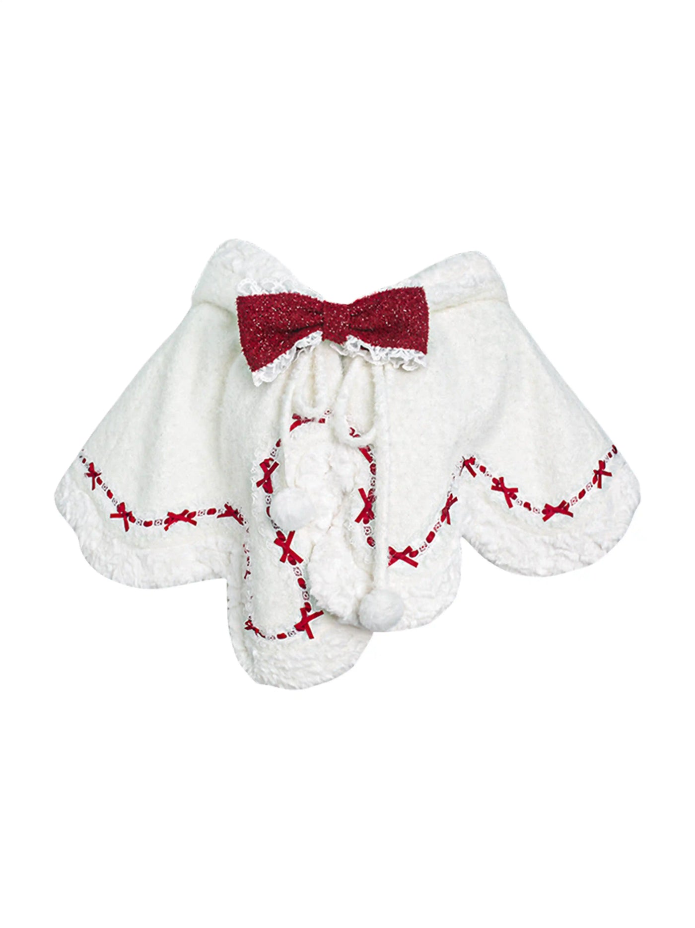 Strawberry Rabbit Ear Cape/Red Velvet Dress SER0115