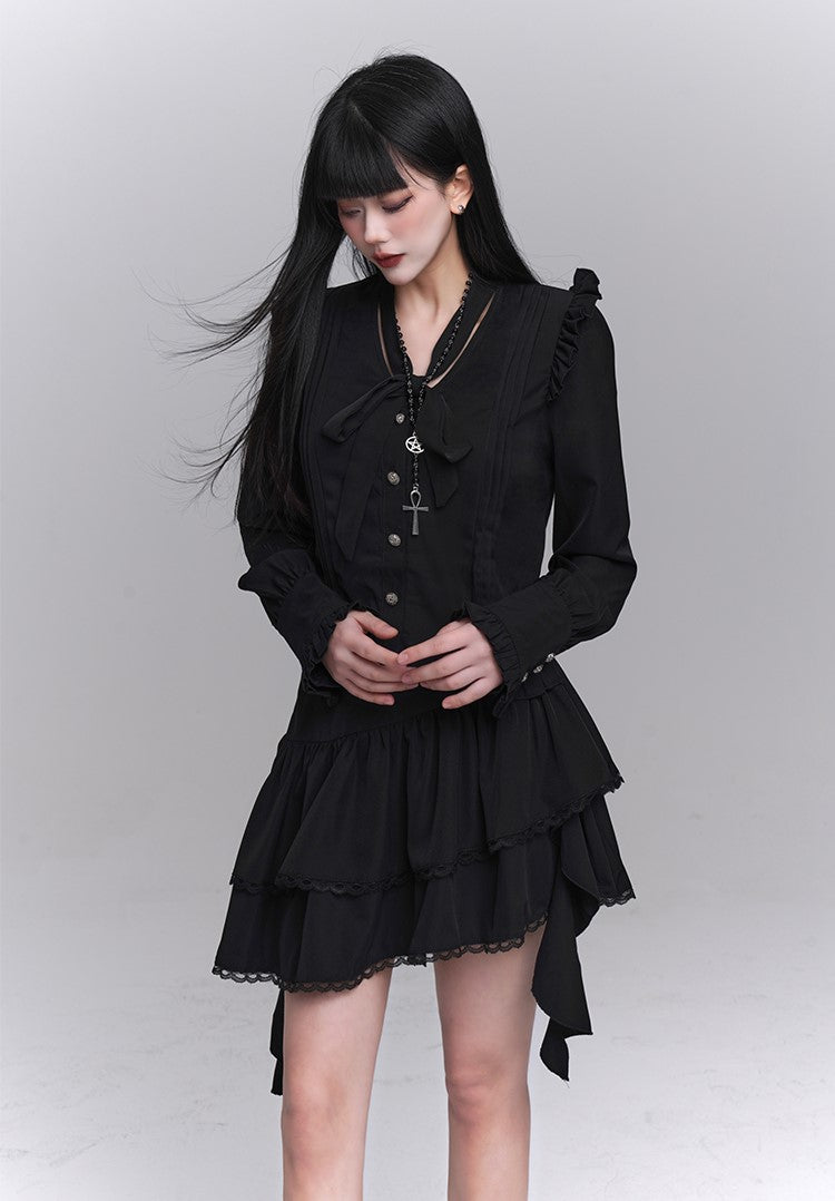 Black High-end Shirt LAD0147