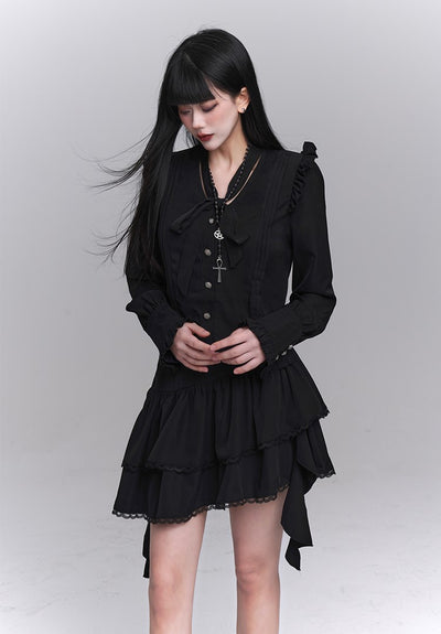 Black High-end Shirt LAD0147