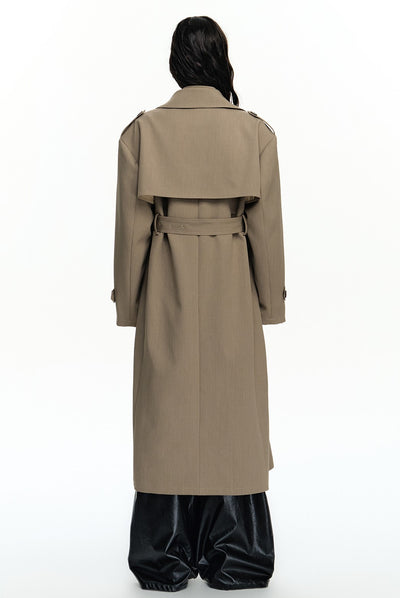 Lapel Trench Suit Coat WES0202