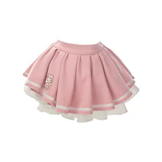 Ruffle sailor sweet top with rabbit ears & hemline pleated mini skirt SER0065