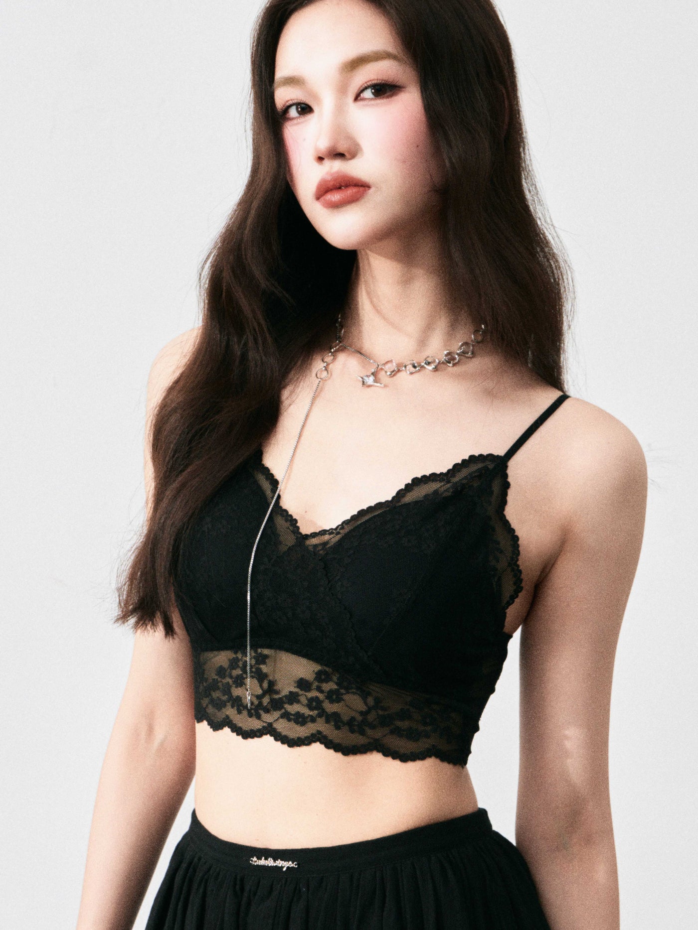 Lace Layered Suspenders Underwear LUL0132