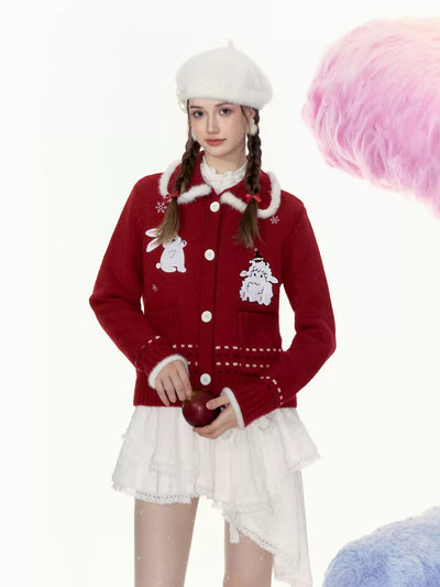 Berry Fairy Tale High-end Casual Lapel Cardigan AYF0074