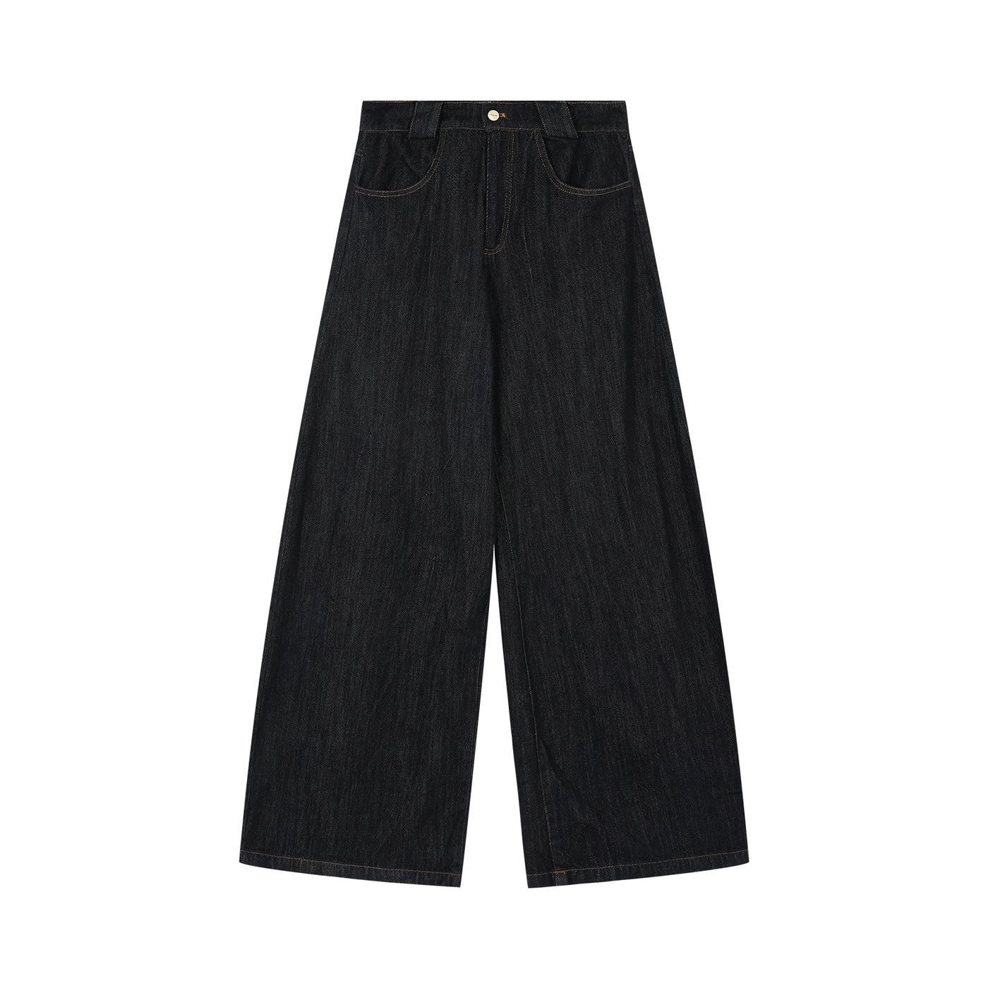 Retro Style Casual Wide Denim Pants SHI0066