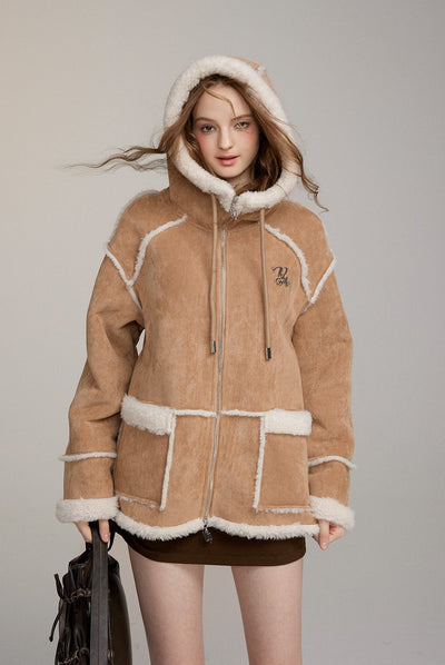 Imitation Fur Thick Warm Coat VIA0221