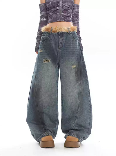 American Street Machete Wide-leg Jeans UNC0218