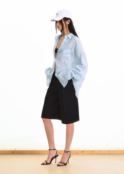 Natural Casual Loose Thin Shirt NOT0292