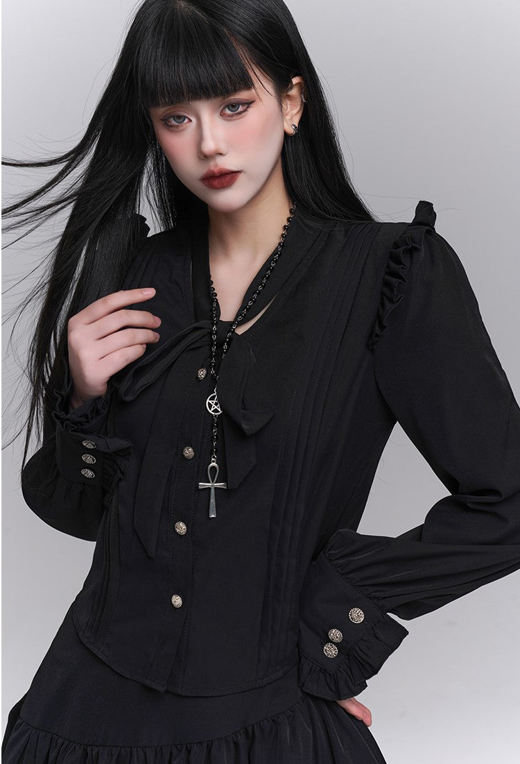 Black High-end Shirt LAD0147