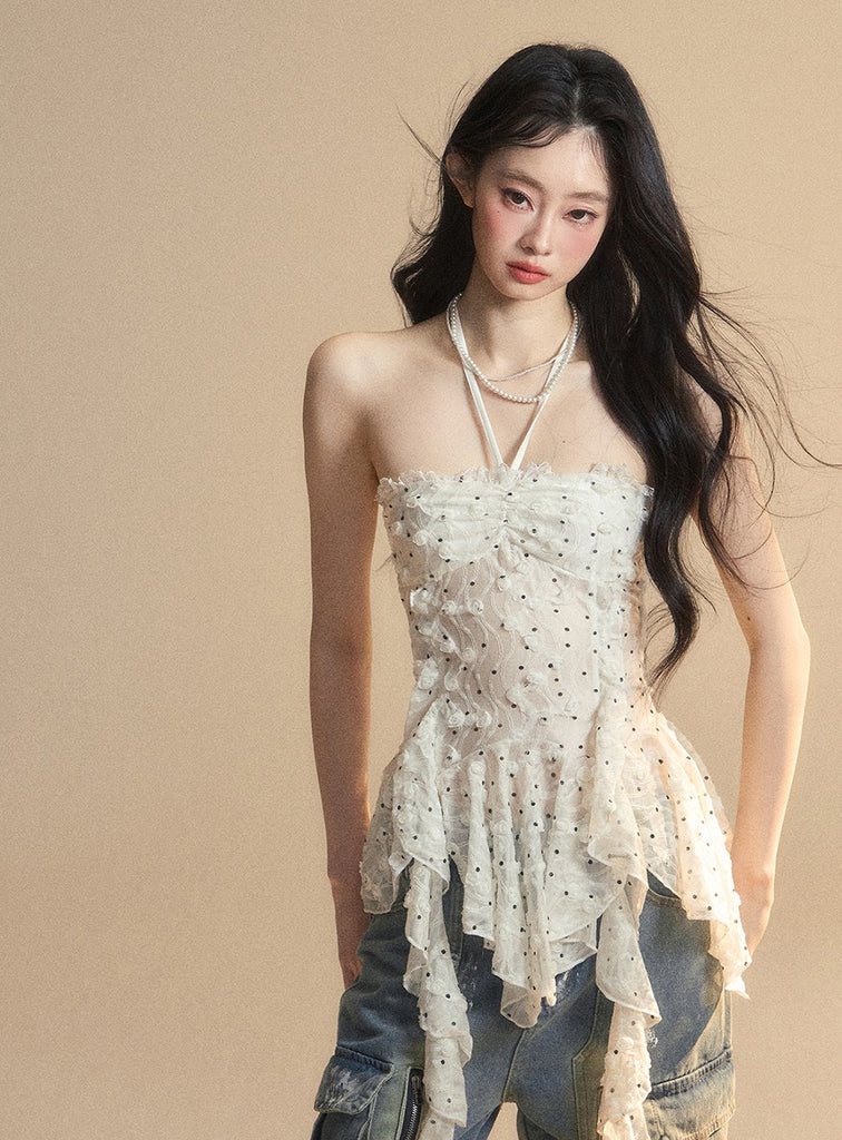 トップス rurumu: dreamreading jacquard camisole トップス rurumu: dreamreading jacquard camisole Women's