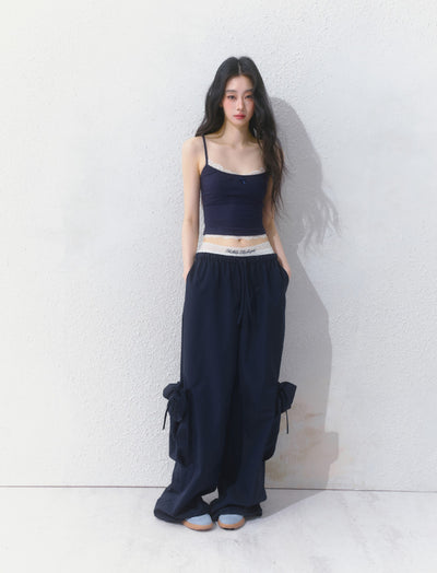 Loose Pocket Wide Leg Pants SAL0137