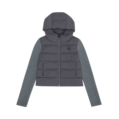 Hoodie Slim White Duck Down Jacket NEC0105