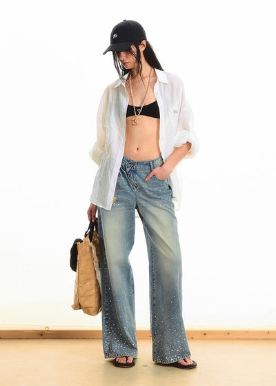 Natural Casual Loose Thin Shirt NOT0292