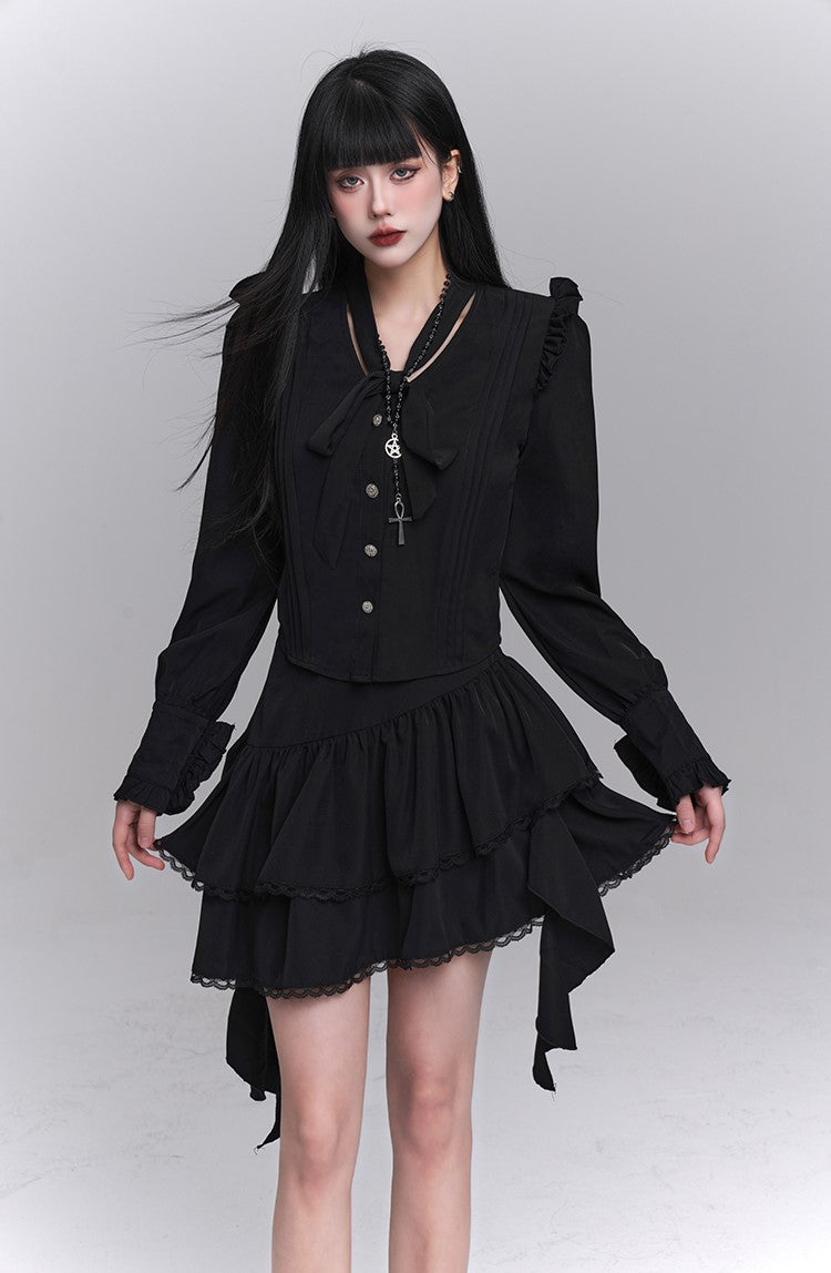 Black High-end Shirt LAD0147