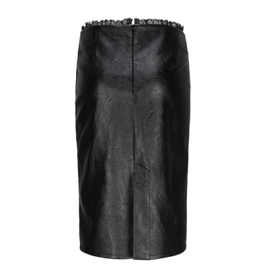 Face Print Street Style Tight Skirt ANS0056
