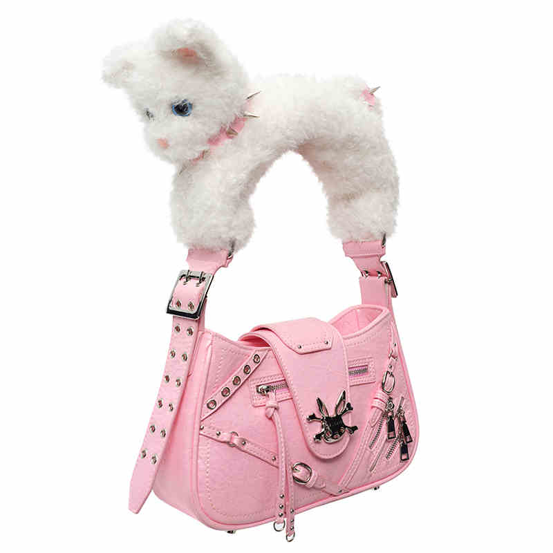 Cat Strap Punk Mini Bag CFI0050