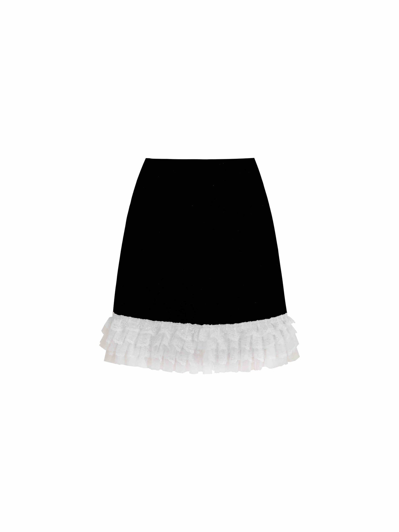 Black And White Jacquard Top/Skirt FRA0253