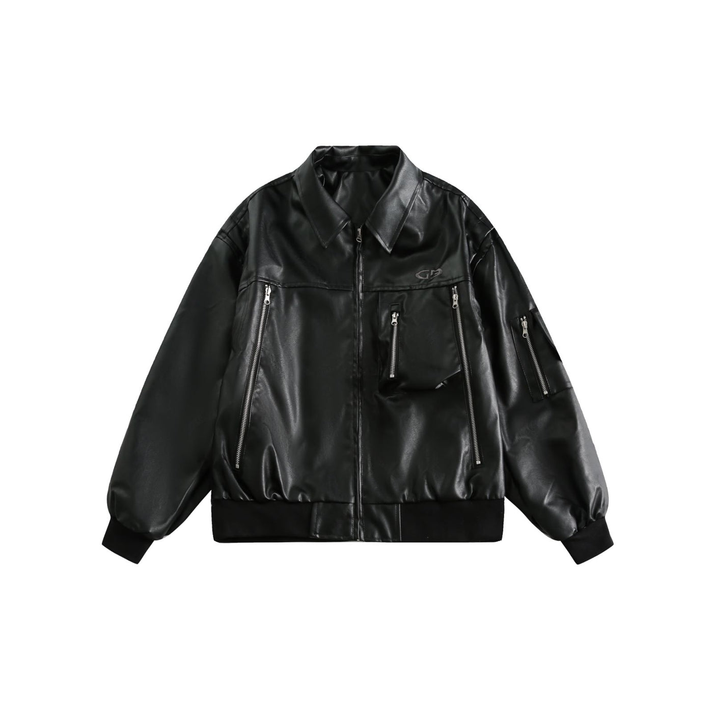 Short Leather Jacket EZE0159