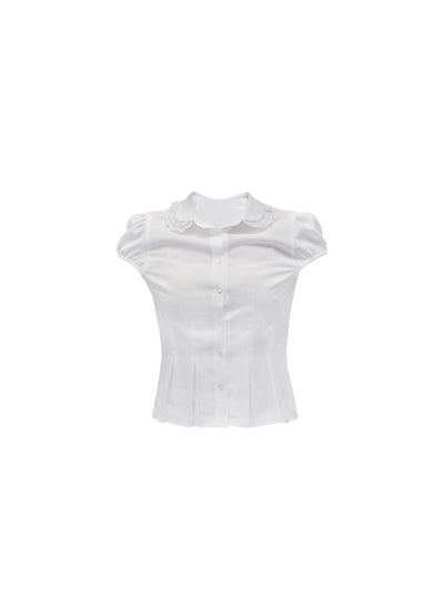 Layered Shirt/Flower Tube Top/Skirt FRA0351