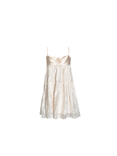 Rose Jacquard Suspender Tutu Dress FRA0357