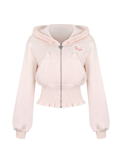 Pink Short Jacket/Plaid Cake Skirt SER0200