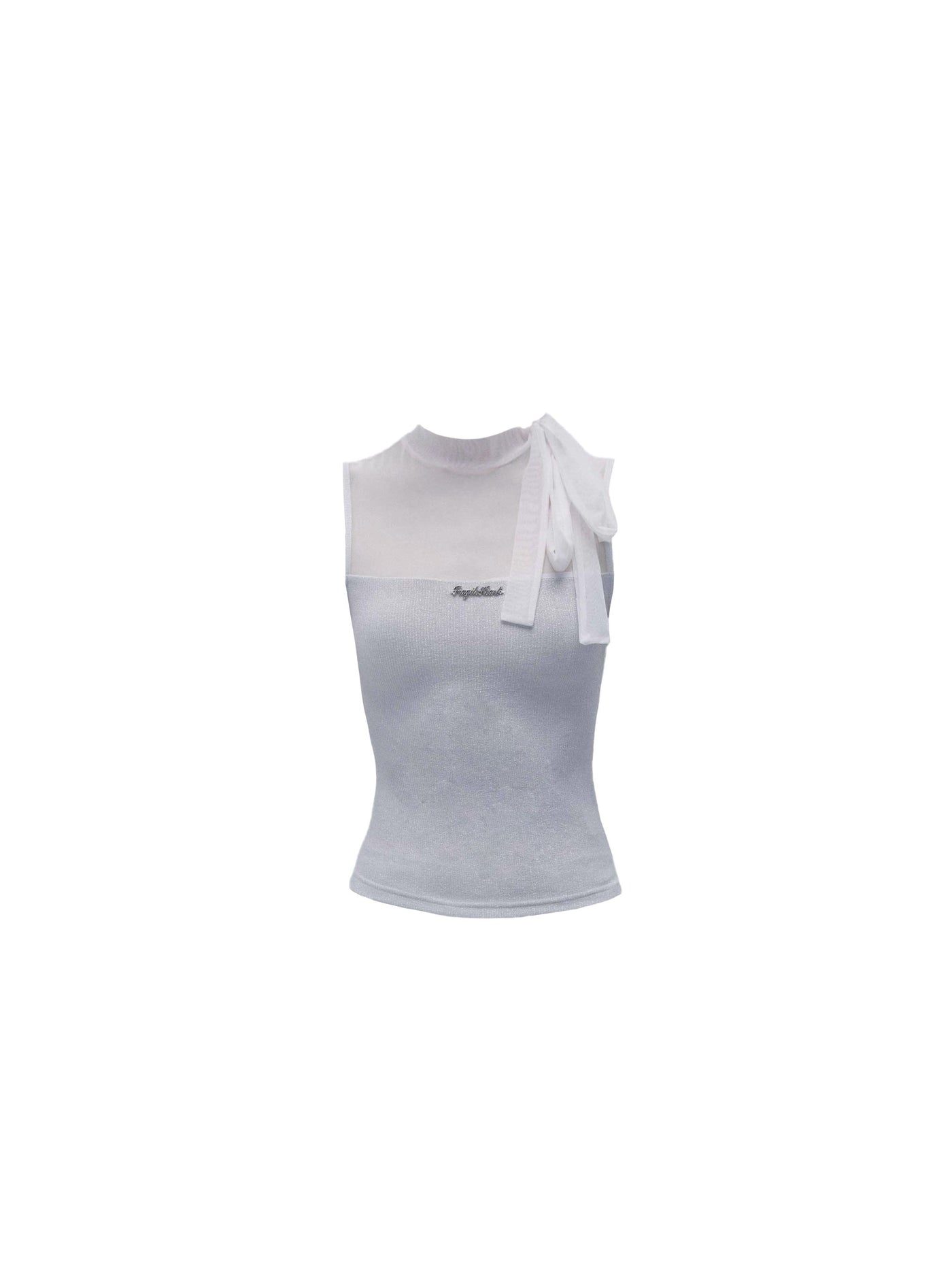 Cloud Design Mesh Top/Slim Skirt FRA0337