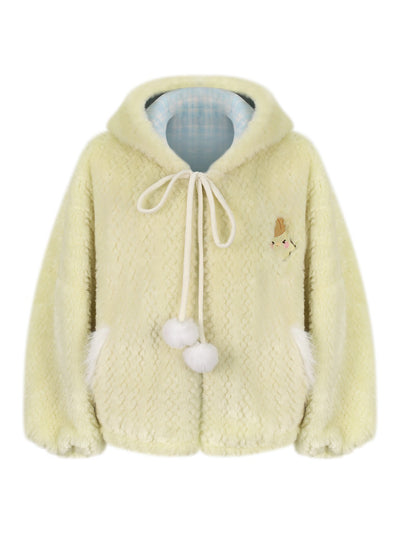 Creamy Yellow Pudding Jacket/Blue Plaid Cake Skirt SER0199