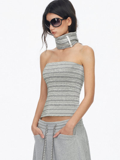 Slim Striped Tube Top SAL0200