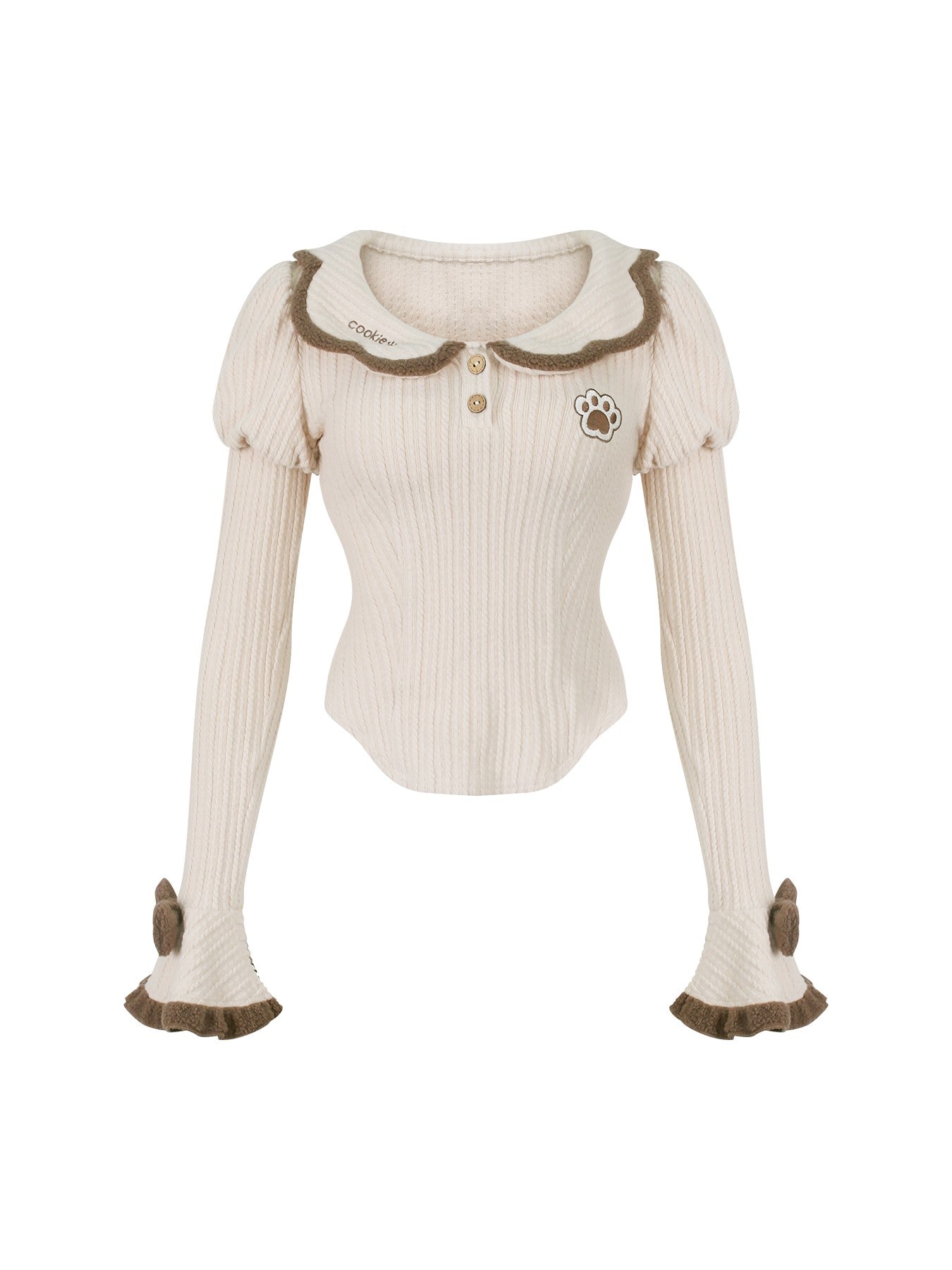 Little Bear Knitted Top/Overalls/Jacket SER0196