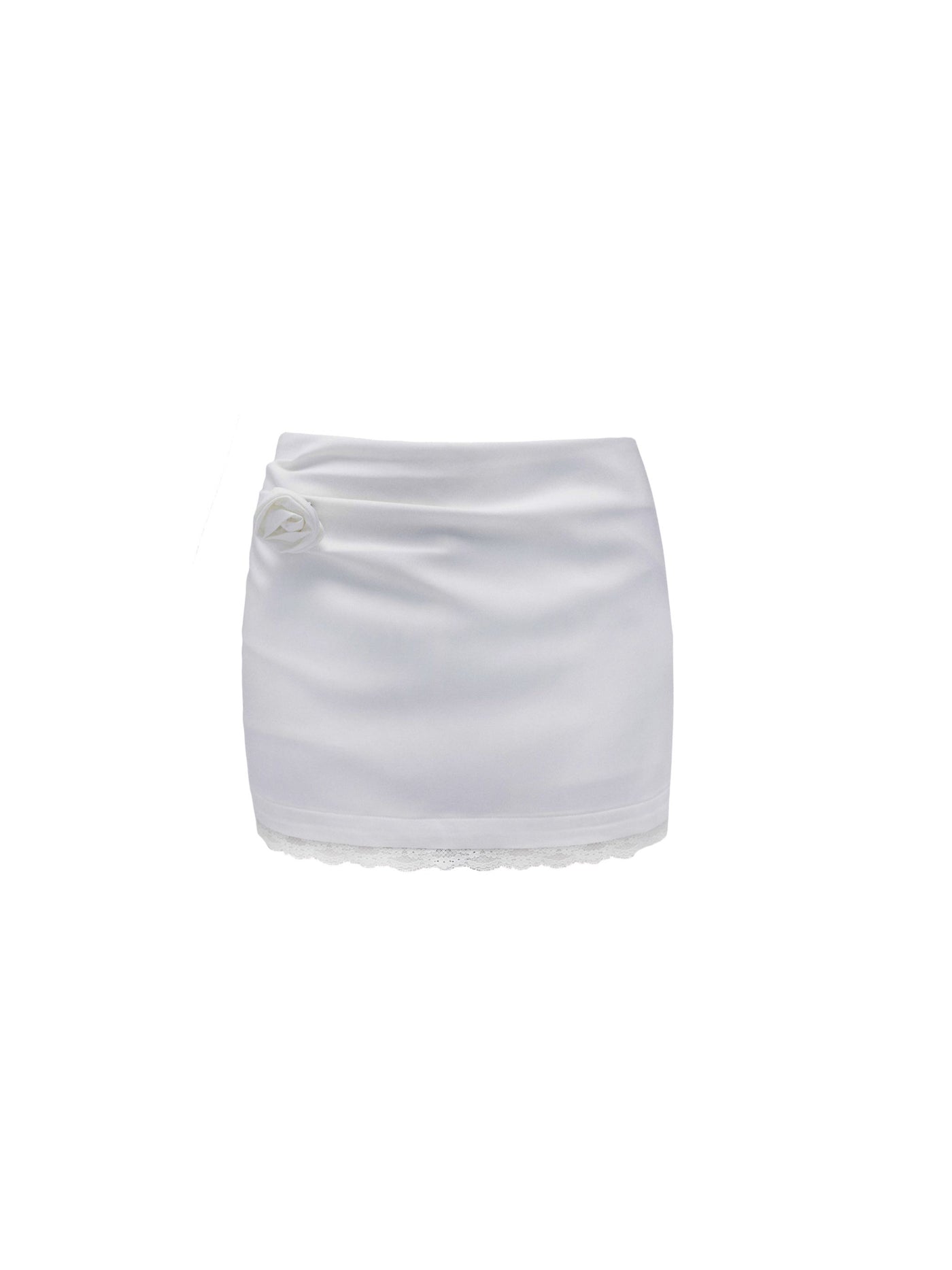 Lace Splicing One Shoulder Top/Skirt FRA0331