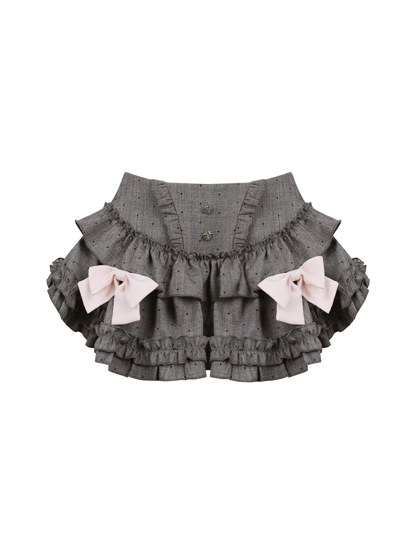 Pink Lace Camisole/Polka Dot Cake Skirt SER0175