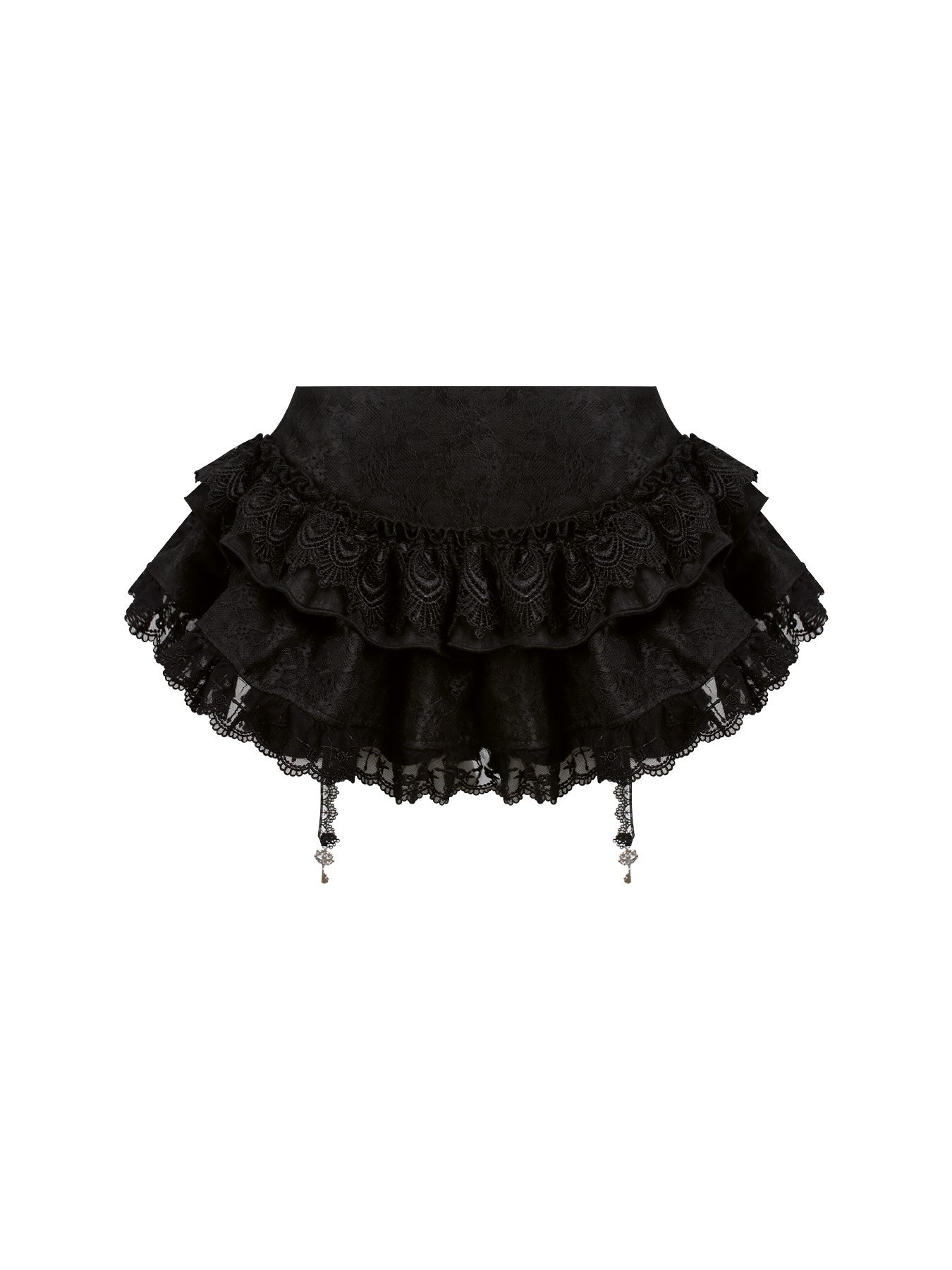 Slightly Sheer Shirt/Lace Cake Skirt SER0162