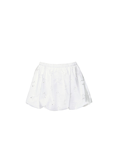Layered Shirt/Flower Tube Top/Skirt FRA0351
