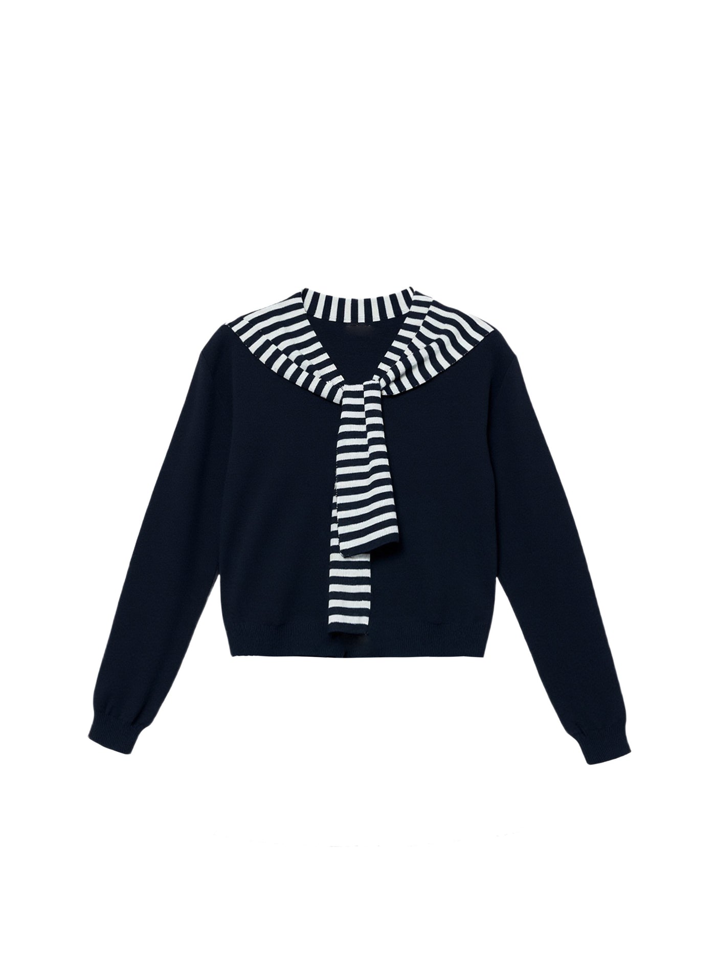 Striped Relaxed Sweater FRA0486