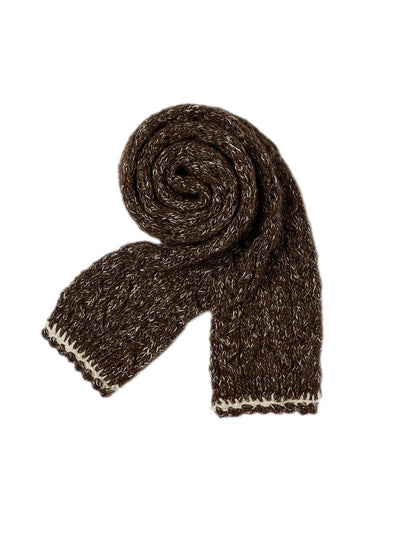 Lapel Duffle Knitted Cardigan/Scarf VIA0371