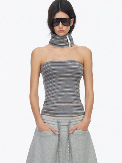 Slim Striped Tube Top SAL0200