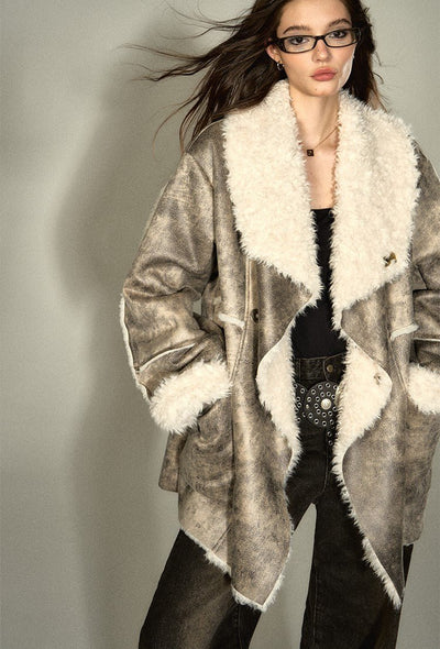 Fur One-piece Coat DPR0024