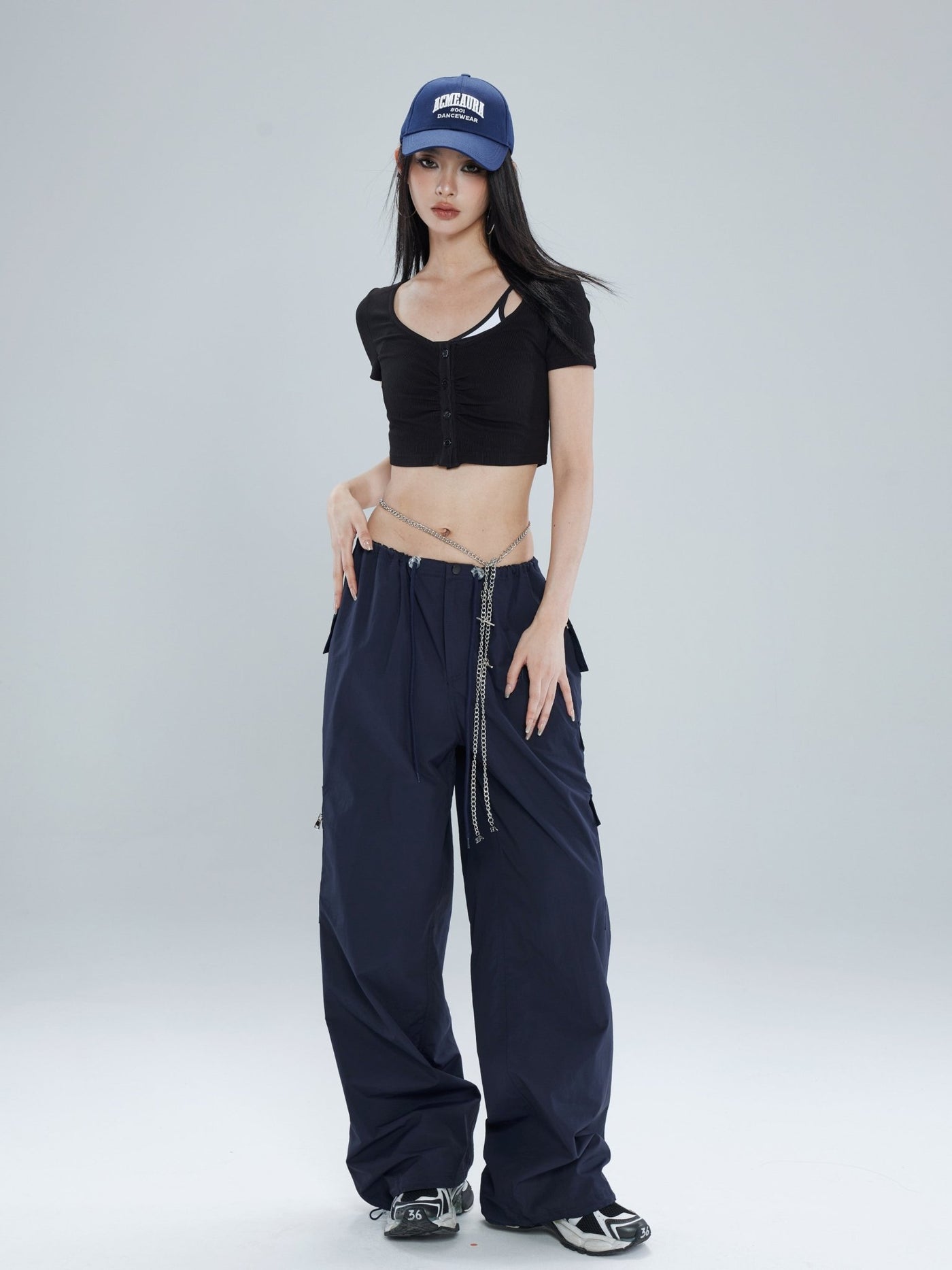 Quick-drying Loose Hottie Straight Thin Pants ACM0018