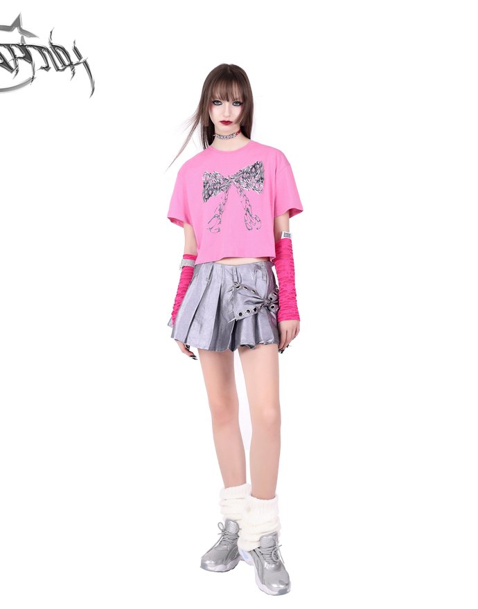 リボンアレンジTシャツ＆グローブセット PIN0002 – Young Social Club.