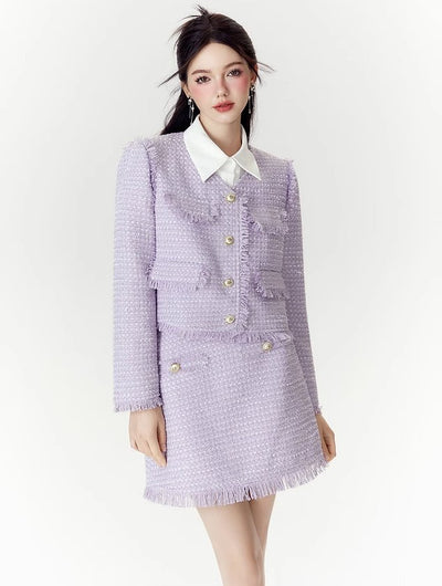 Elegant Temperament Short Skirt Suit MEE0116