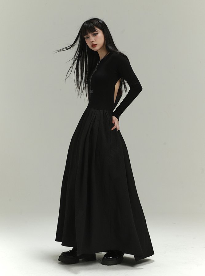 (美品)acka. resort back open dress サイズ１ Acka. resort back open dress - メルカリ