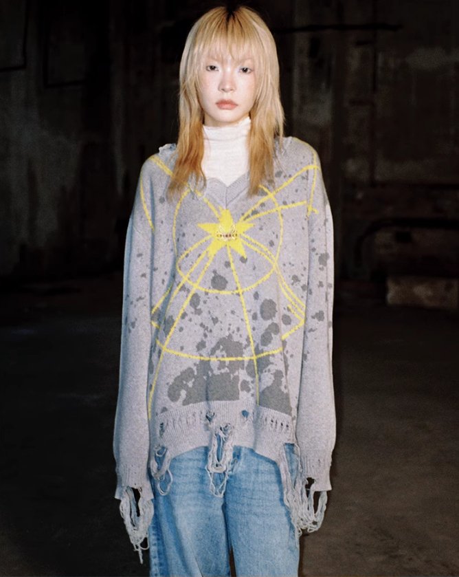 Starlight Knitted Sweater CFI0011