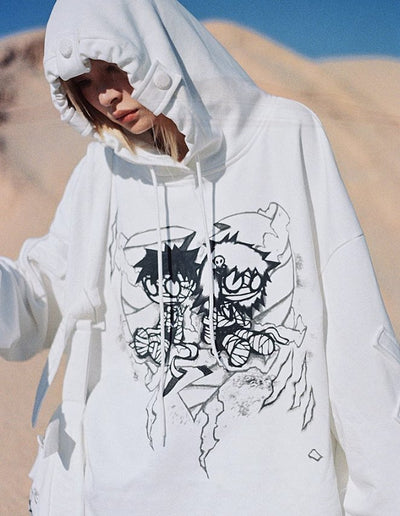 Mummy Couple Printed Sweatshirt Hoodie CFI0026