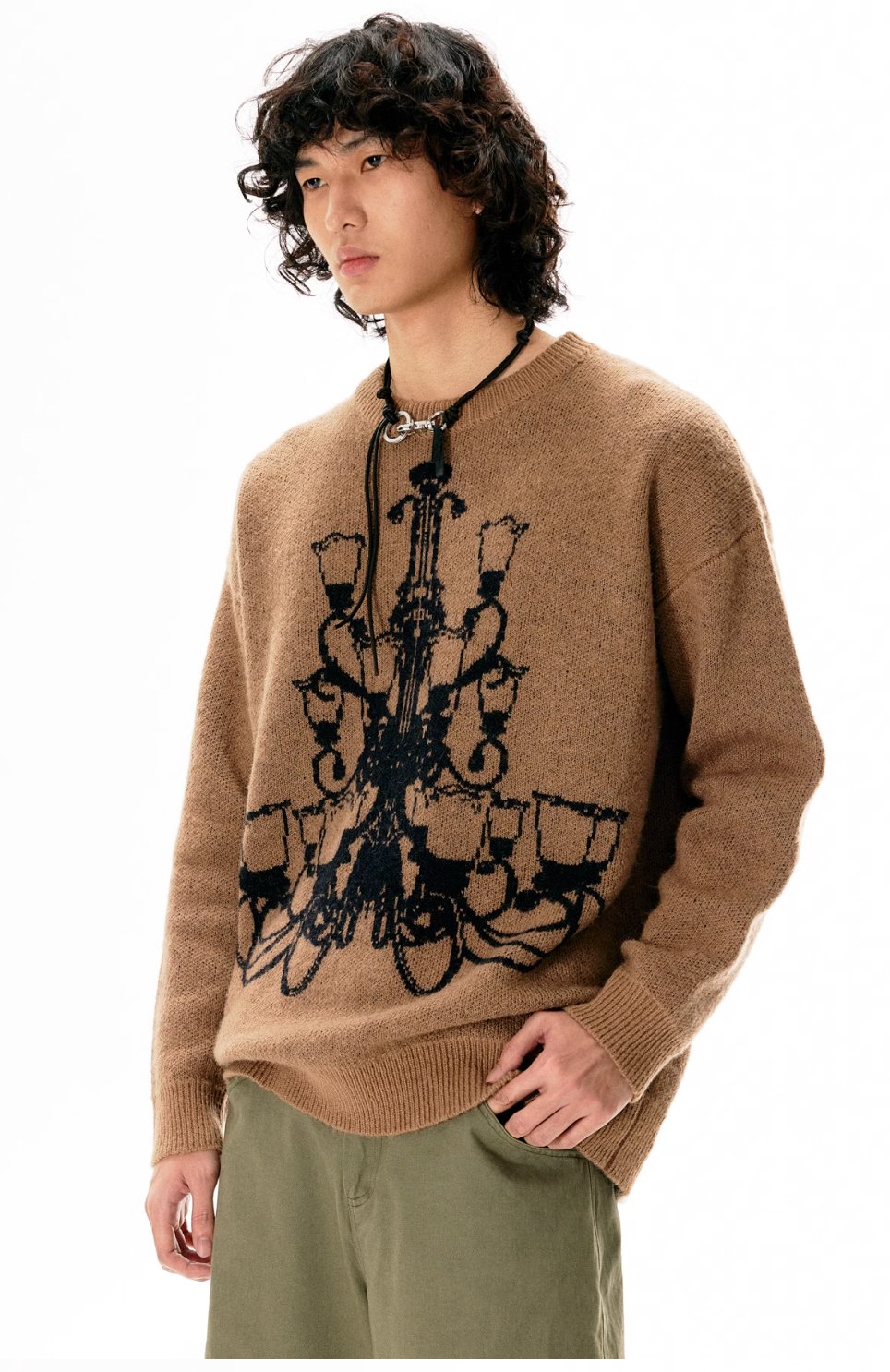 chandelier knit sweater APR0003