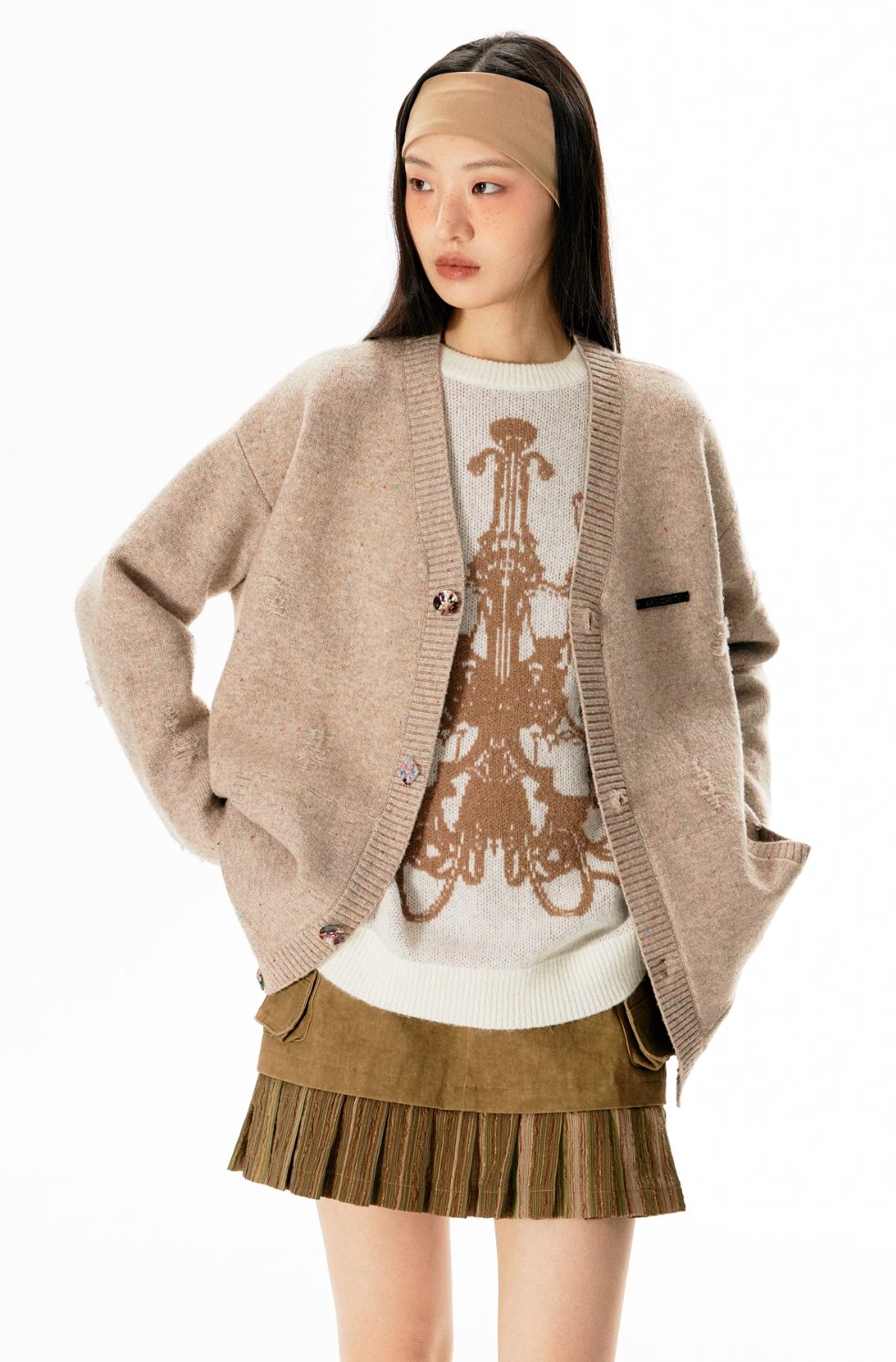Chandelier knit Sweater APR0009
