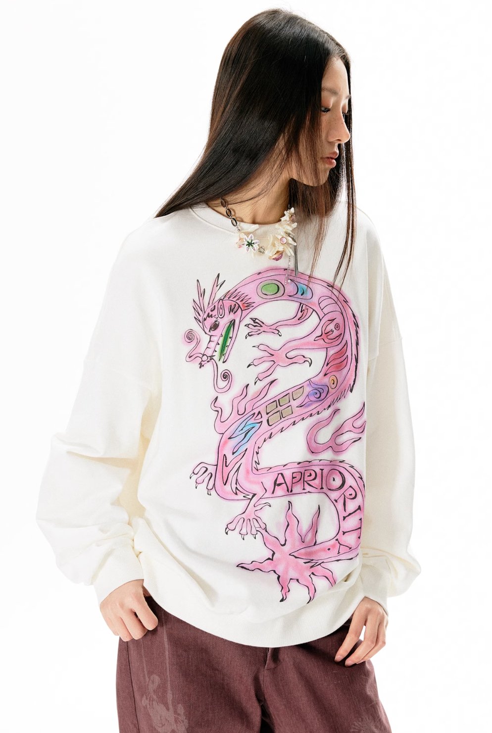 dragon pullover tops APR0015
