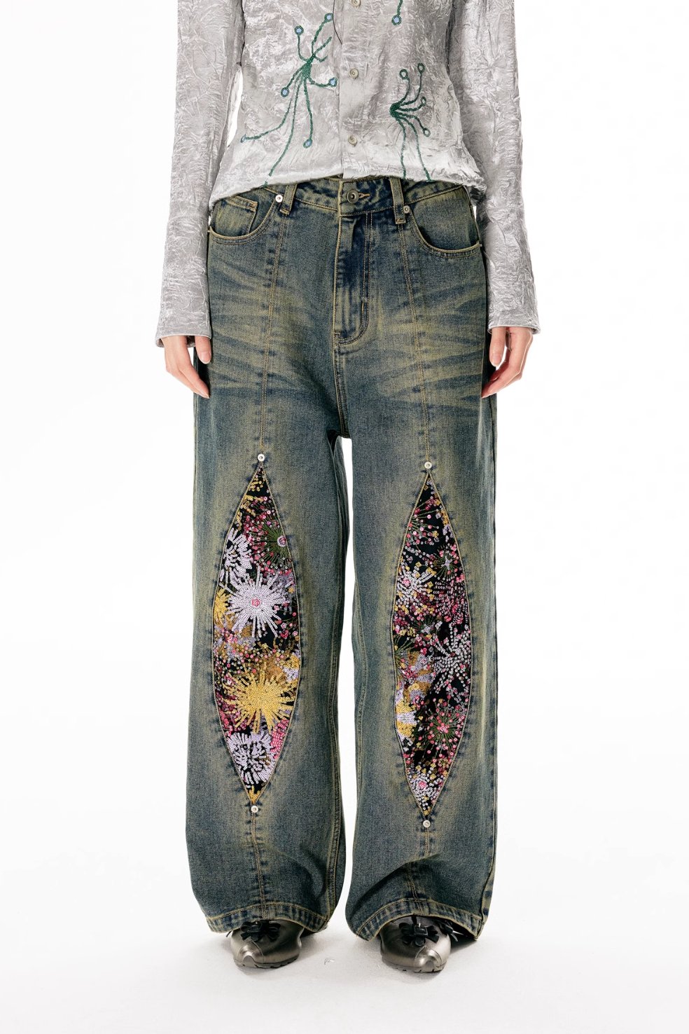 fireworks distressed jeans APR0011